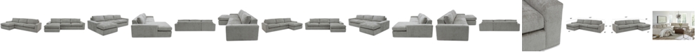 Furniture CLOSEOUT! Danyella 2-Pc. Fabric Sectional, Created for Macy's